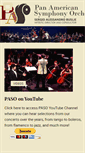 Mobile Screenshot of panamsymphony.org